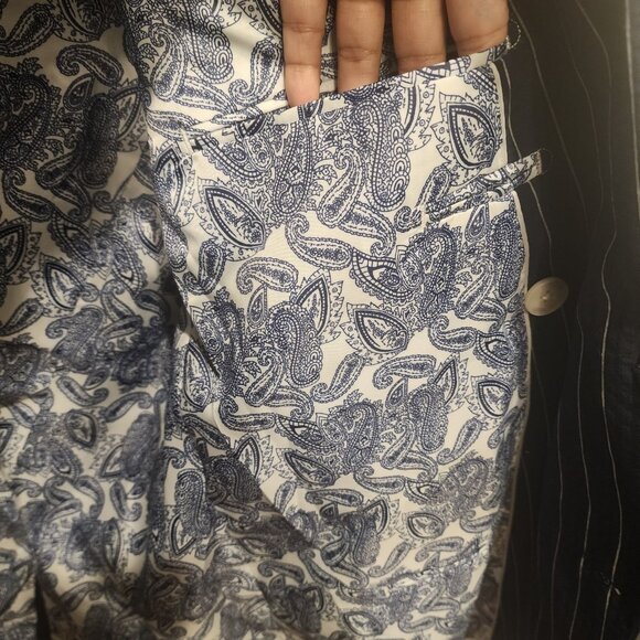 Paul Frederick Men Cotton Stretch Pinstripe Seersucker Suit Jacket Size 42 Long - Picture 11 of 13